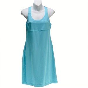 MERRELL Dress Size S/P  Women's Active Racerback Blue Pull-over Bra Shelf
